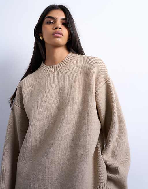 Beige Knit Sweater