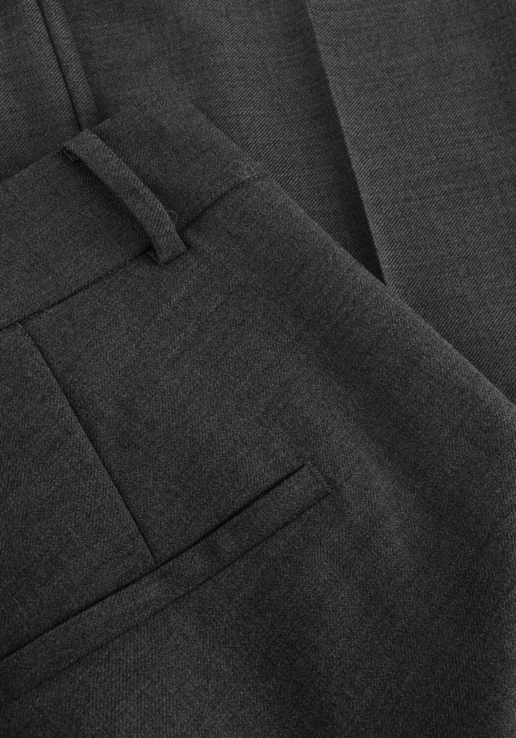 Dark Grey Wide Pants