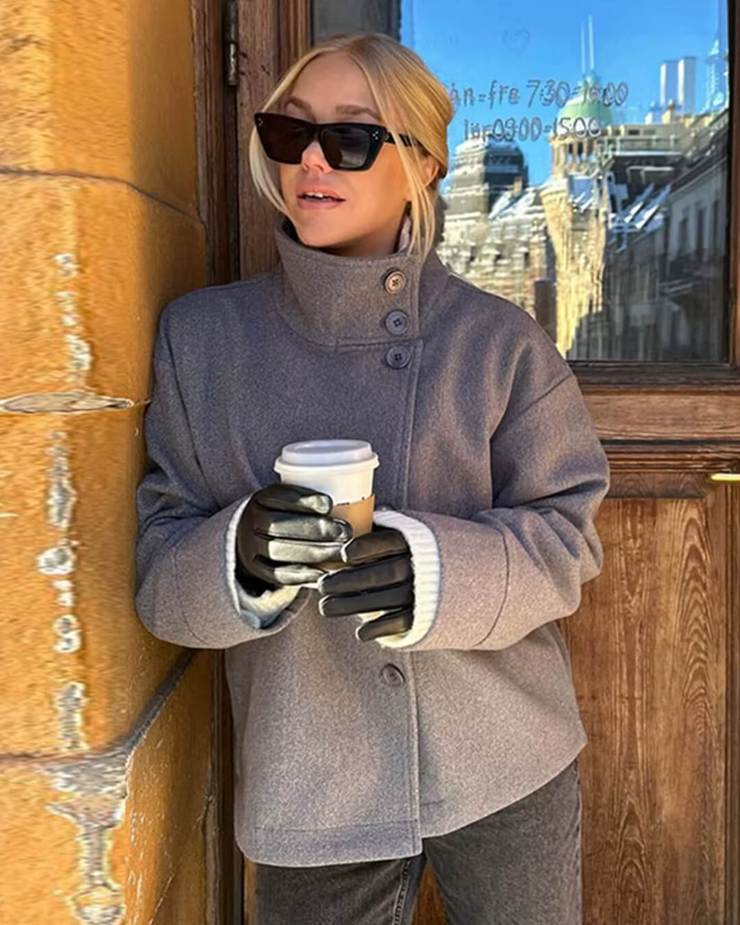 Claire Elegant Fall Coat