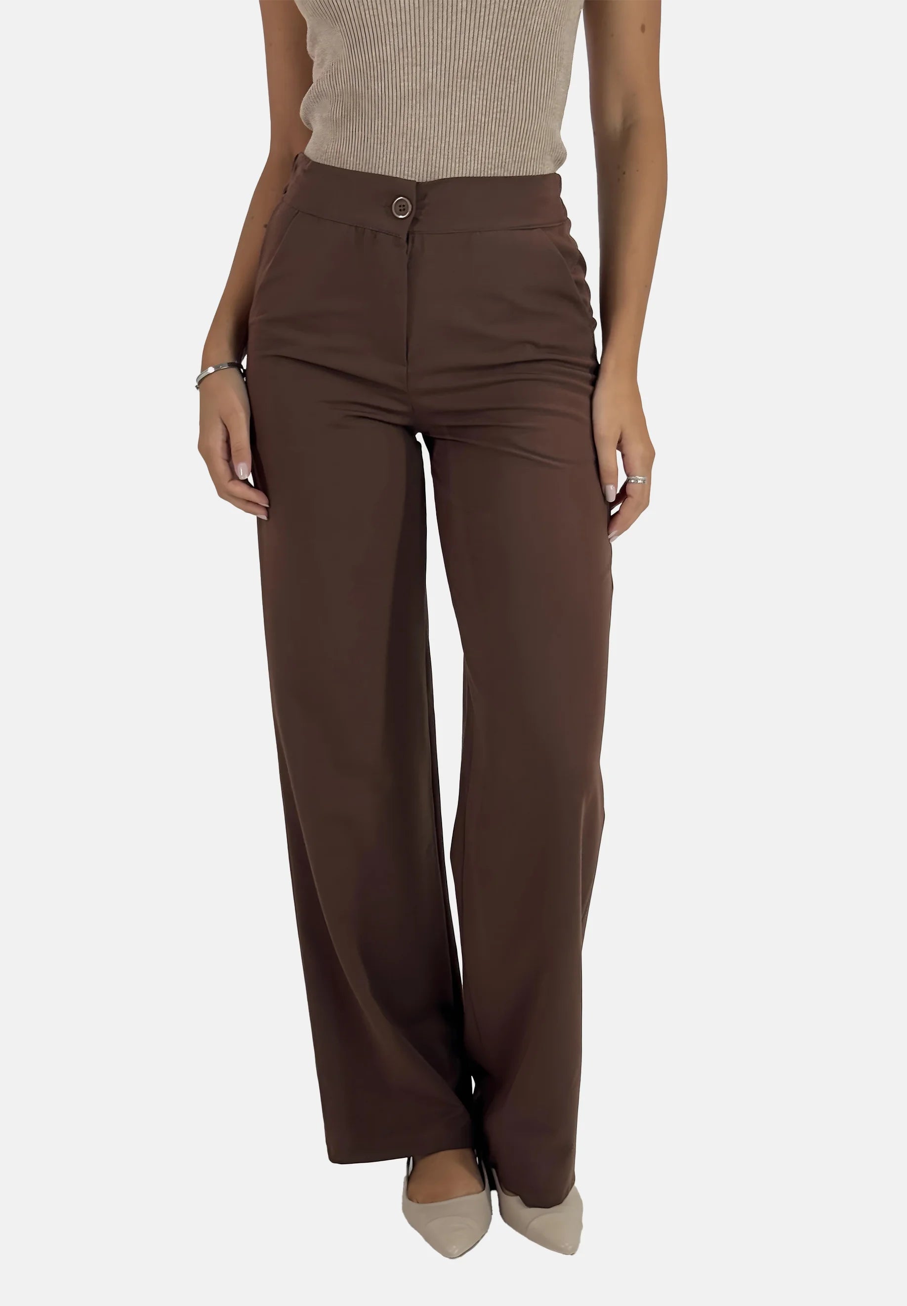 Women's Brown Trousers