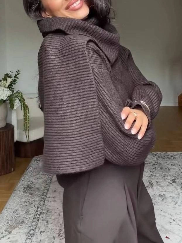 Elegant Sequin Knit scarf