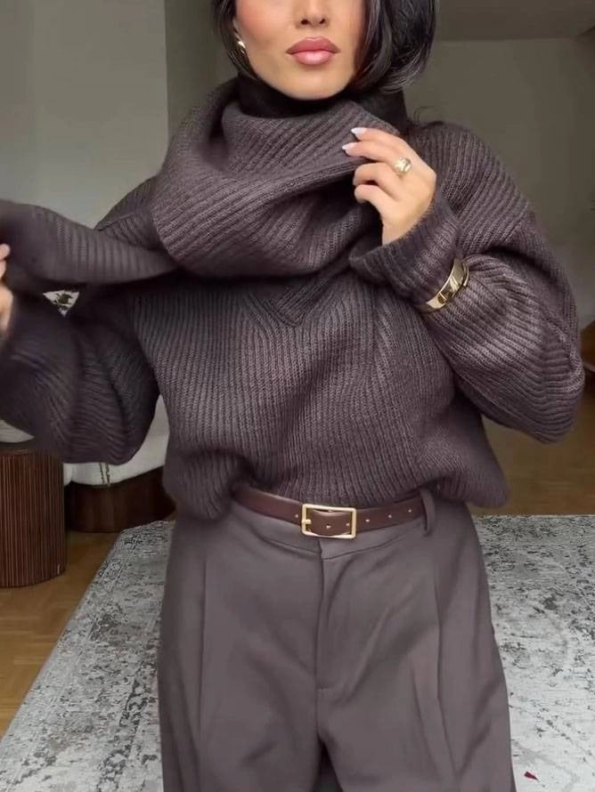 Elegant Sequin Knit scarf