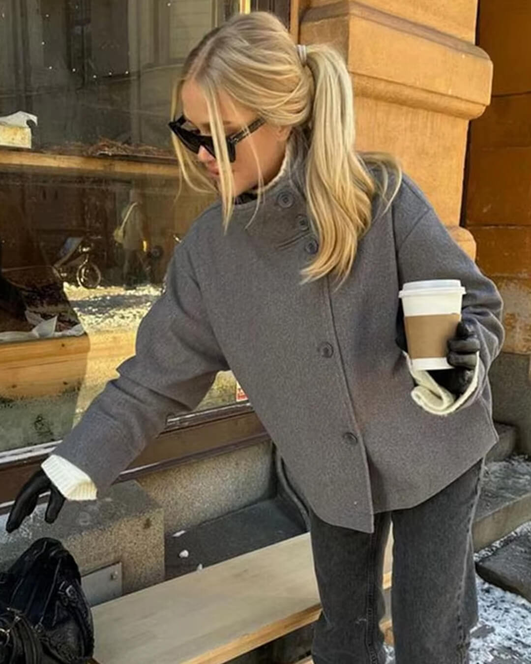 Claire Elegant Fall Coat